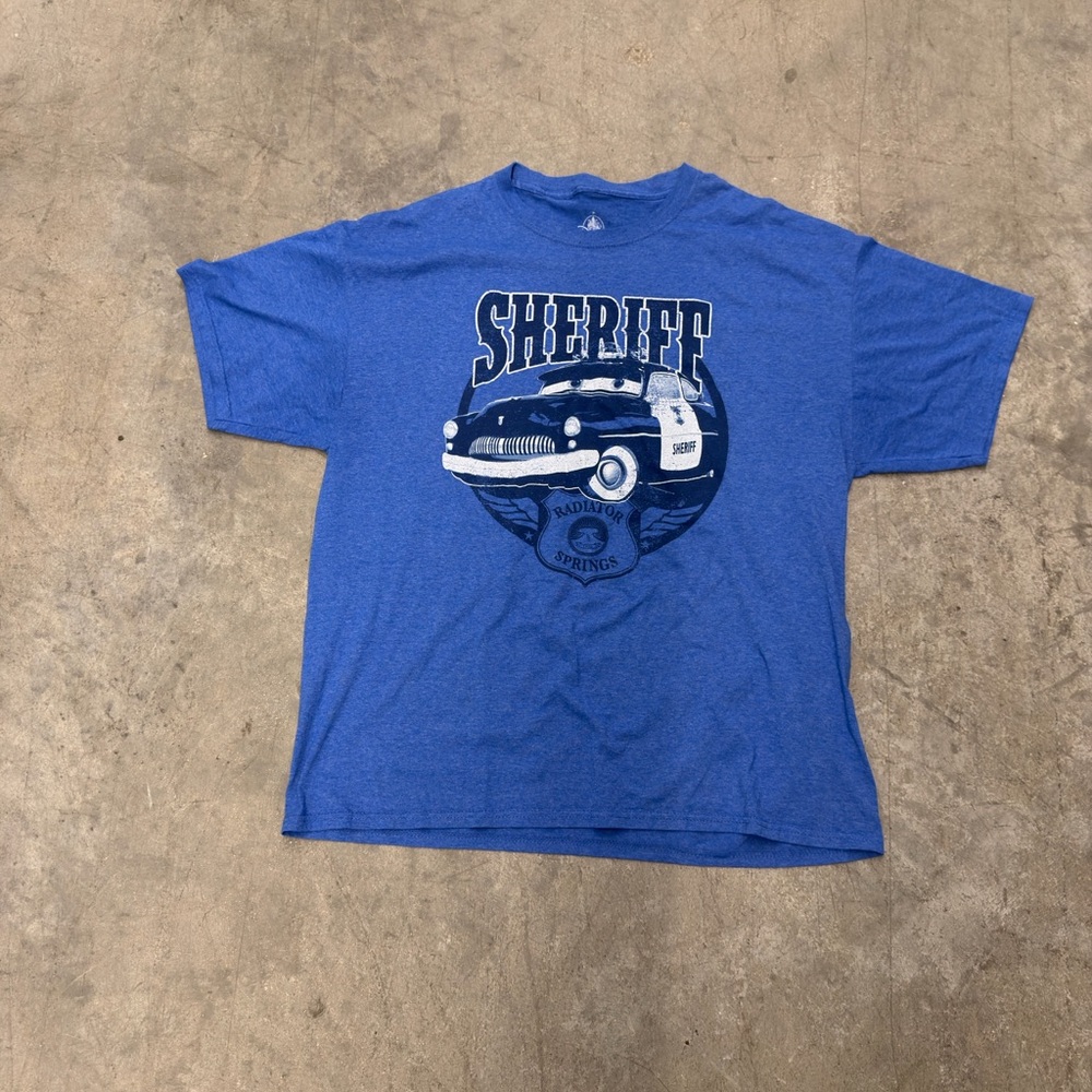 Disney Royal Blue Logo Tee